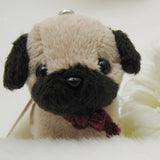 Plush Dog Bag Charm, Stuffed Animal Keychain