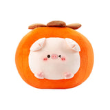 Chubby Pig Fruit Pillow