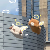 Soft Lie Down Bear Stuffed Animal Hugging Pillow