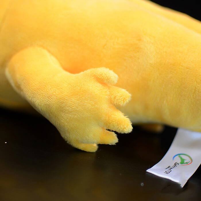 Realistic Yellow Axolotl Stuffed Animal Plush Toy
