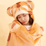 Tiger Cozy Hug Wearable Throw Blanket - Snuggle Blanket