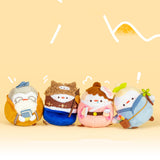 Personification Duck Plush Stuffed Animal Bag Charm