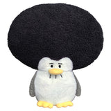 Afro-hair Penguin Stuffed Plush