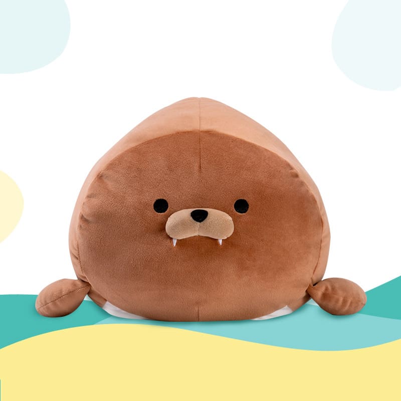 Chubby Seal Hugging Pillow
