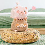 Soft Chubby Pig Plush Hugging Pillow Stuffed Animal Doll Toy