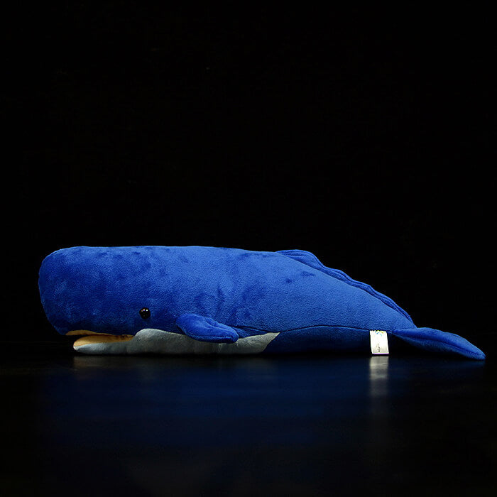 Realistic Sperm Whale Stuffed Animal Plush Toy