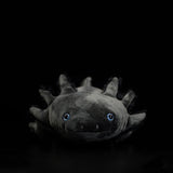 Realistic Black Axolotl Stuffed Animal Plush Toy