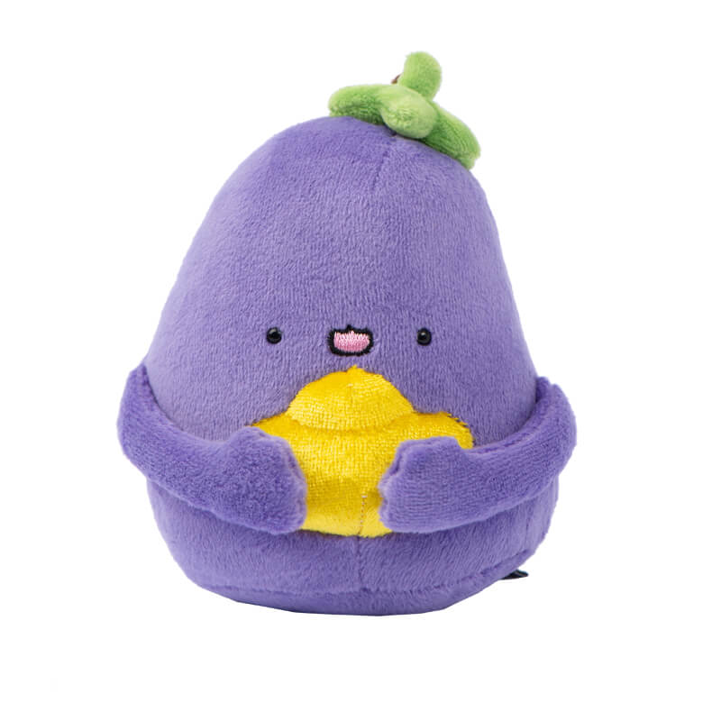 Cute Fruit Plush Bag Charm, Vegetables Keychain