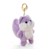 Cute Fox Plush Bag Charm, Stuffed Animal Keychain