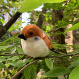 Small Tit Sparrow Plush Keychain