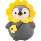Cute Penguin Stuffed Animal with Cute Costume