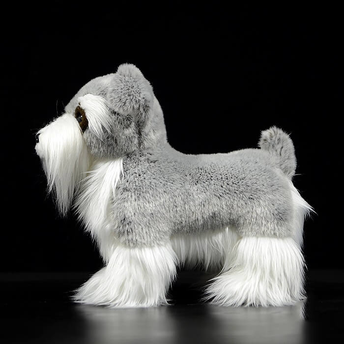 Realistic Cesky Terrier Dog Stuffed Animal Plush Toy