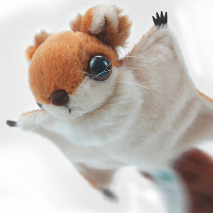 Sugar Glider Stuffed Plush Slap Bracelet, Sugar Glider Plushies