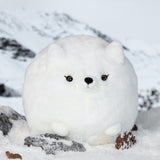 Chubby Arctic Fox Stuffed Animal Plush