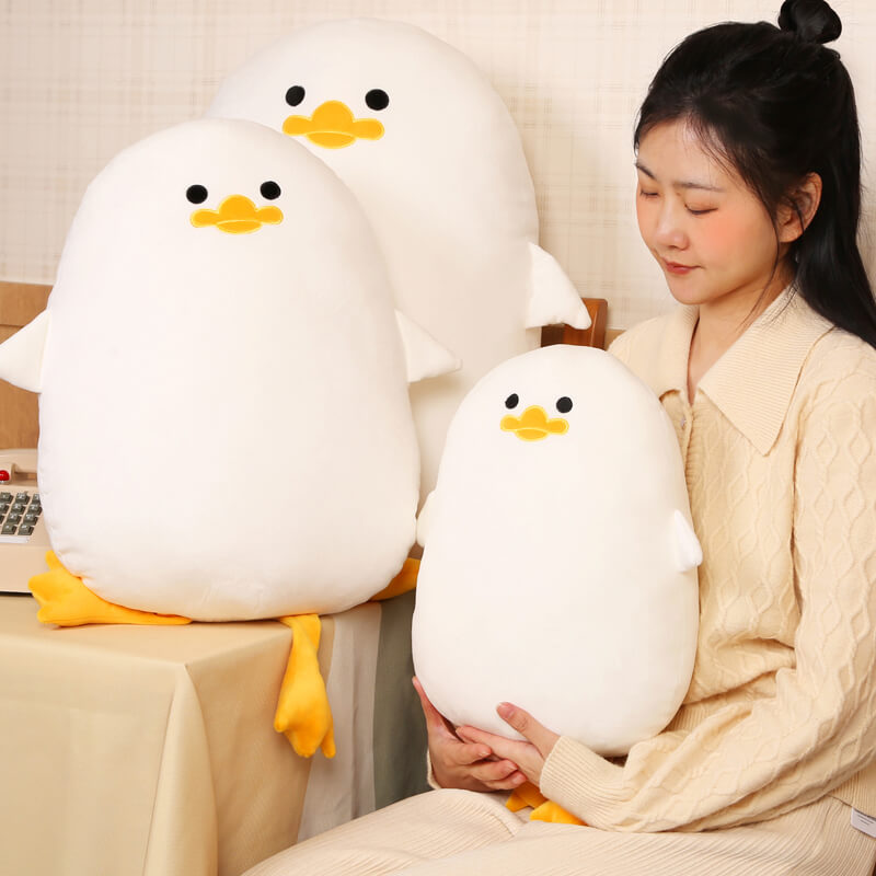 Soft Duck Stuffed Animal Plush Hugging Pillow
