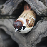 Wooden House Sparrow