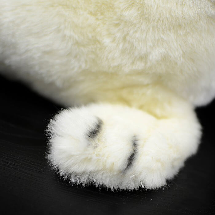 Realistic Harp Seal Stuffed Animal Plush Toy