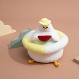 Chubby Holiday Seagull Stuffed Animal Plush Toy