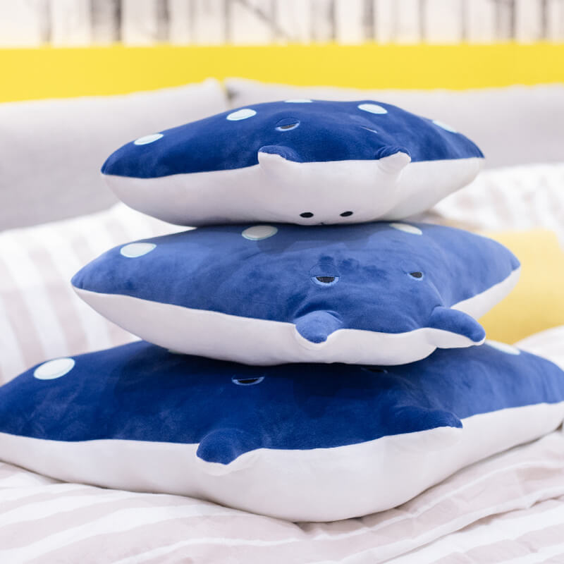 Manta Ray Plush Stuffed Hugging Pillow