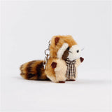 Plush Raccoon Keychain Cute Animal Bag Charm