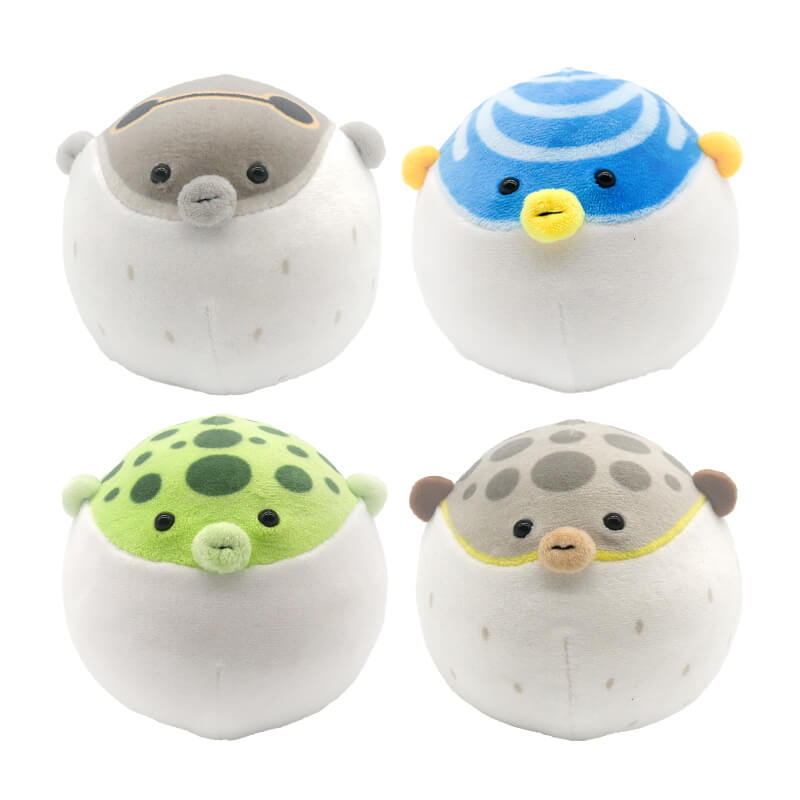 Pufferfish Plush Doll Animal Decompression Ball Stress Reliever Toys - KEAIart®