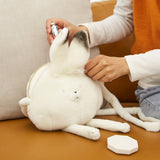 Cute Fluffy White Arctic Hare Bag Crossbody