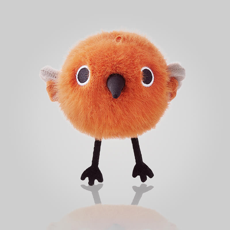 Mini Asian Dowitcher Stuffed Plush Bag Charm