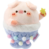 Cute Pig Mermaid Plush Doll Bag Charm