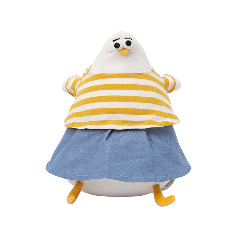 Chubby Seagull Stuffed Animal Plush Hugging Pillow