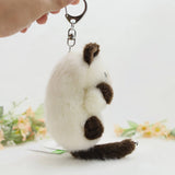 Cat Plush Bag Charm, Stuffed Animal Keychain
