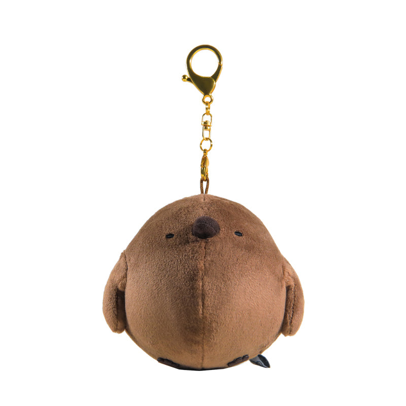 Chubby Plush King Penguin Cub Doll Keychain