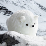 Chubby Arctic Fox Stuffed Animal Plush