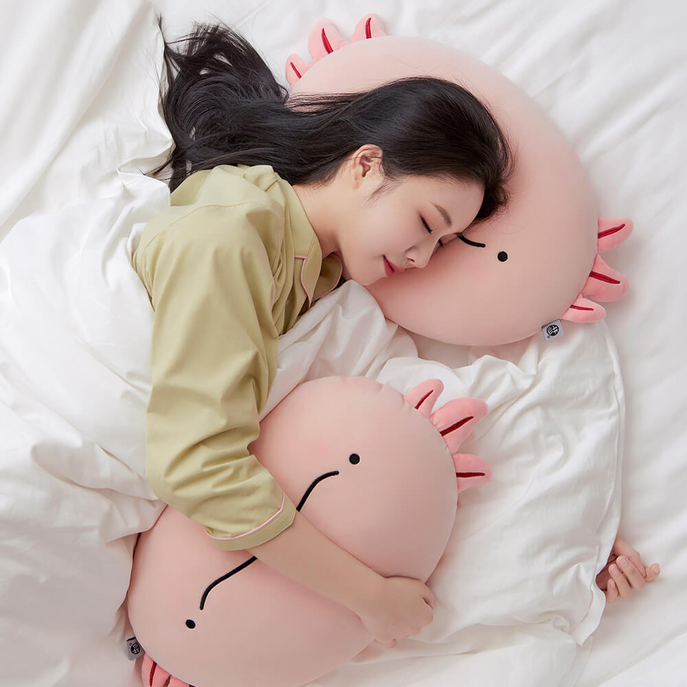 Axolotl Plush Stuffed Hugging Pillow