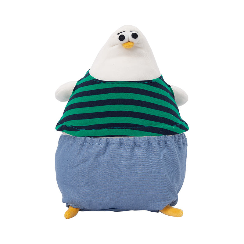 Chubby Seagull Stuffed Animal Plush Hugging Pillow