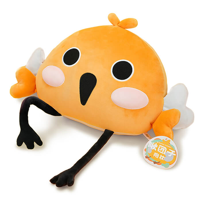 Soft Asian Dowitcher Stuffed Animal Plush Pillow