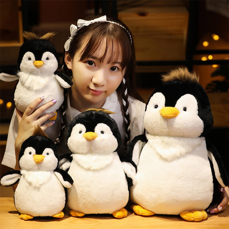 Handsome Penguin Stuffed Animal Plush Toy