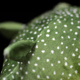 Realistic Green Spotted Puffer Fish Stuffed Animal Plush Toy