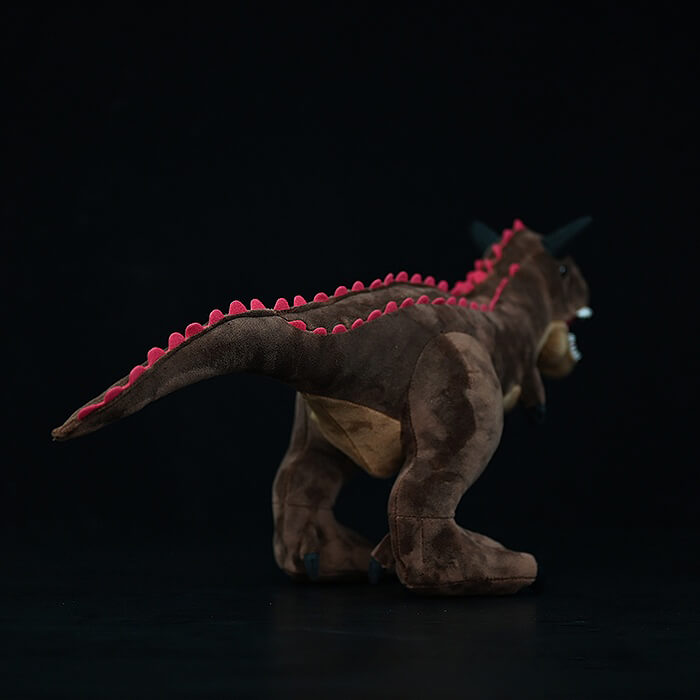 Realistic Carnotaurus Dinosaur Stuffed Animal Plush Toy