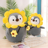 Cute Penguin Stuffed Animal with Cute Costume