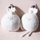Chubby Soft Arctic Rabbit Plush Pillow Animal Stuffed Toys