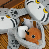 Cute Pallas's cat Zippered Coin Purse, Animal Money Bag