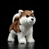 Realistic Husky Dog Stuffed Animal Plush Toy