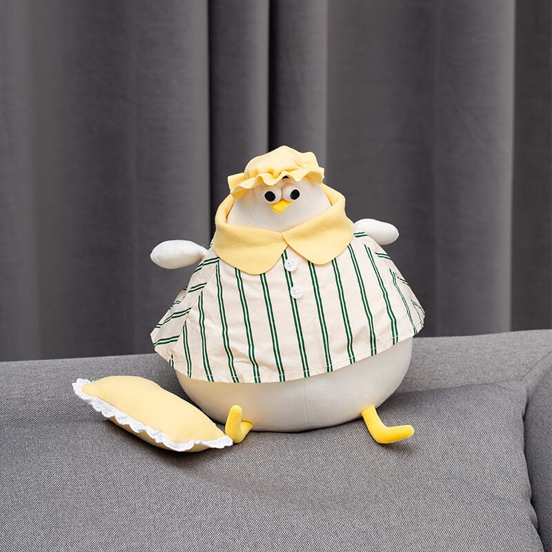 Chubby Seagull Stuffed Animal Plush Hugging Pillow