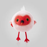 Crested ibis Plush Bag Charm, Stuffed Animal Keychain