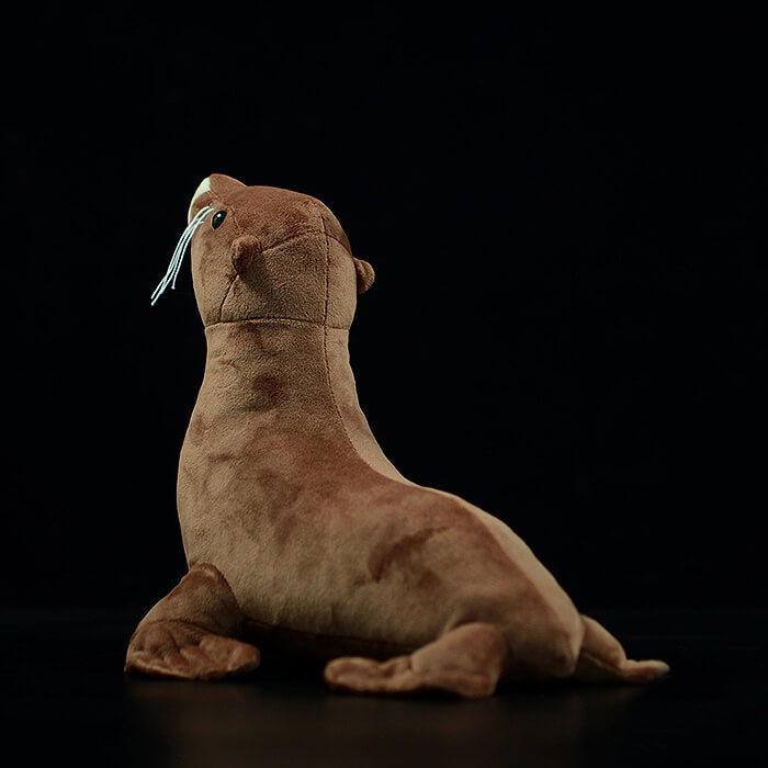 Realistic Fur Seal Stuffed Animal Plush Toy