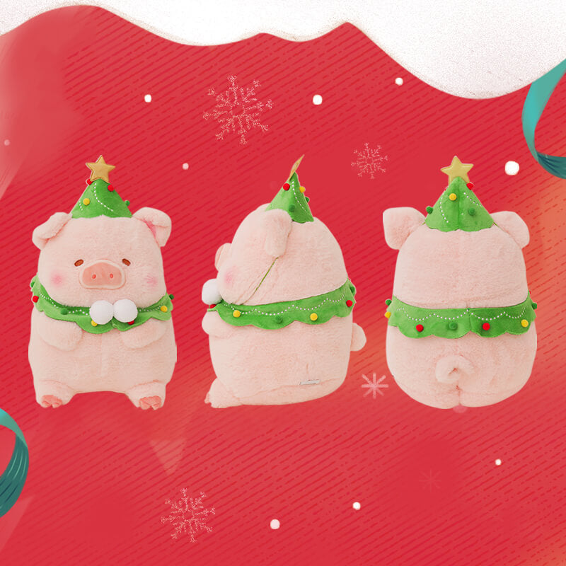 Adorable Christmas Pig Stuffed Animal Plush Toy