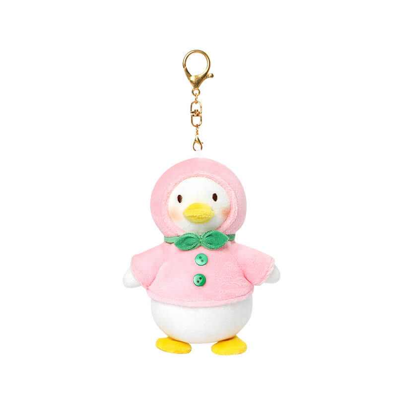 Cute Fruit Duck Stuffed Animal Bag Charm