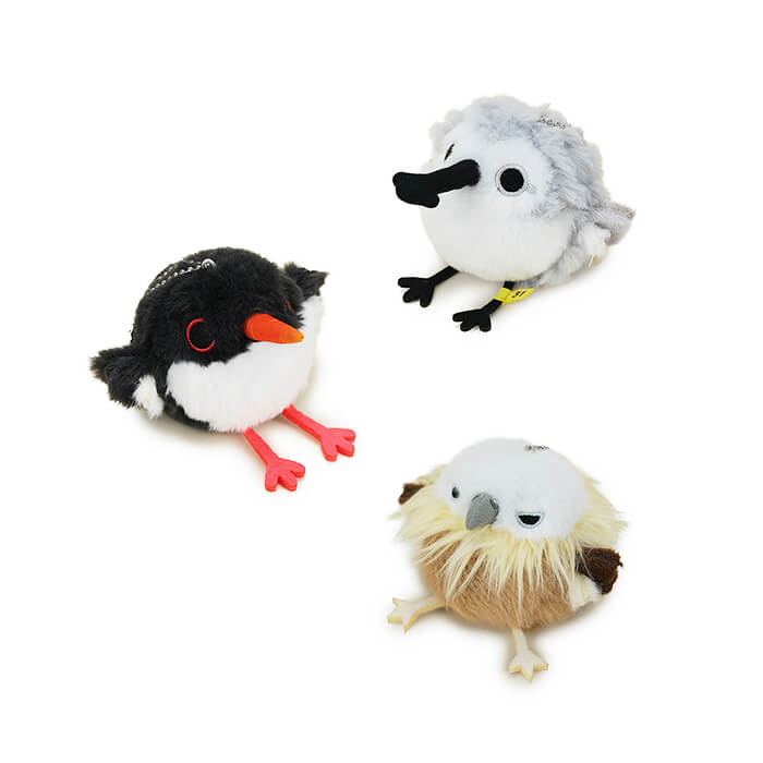 Cute Rare Bird Stuffed Plush Bag Charm