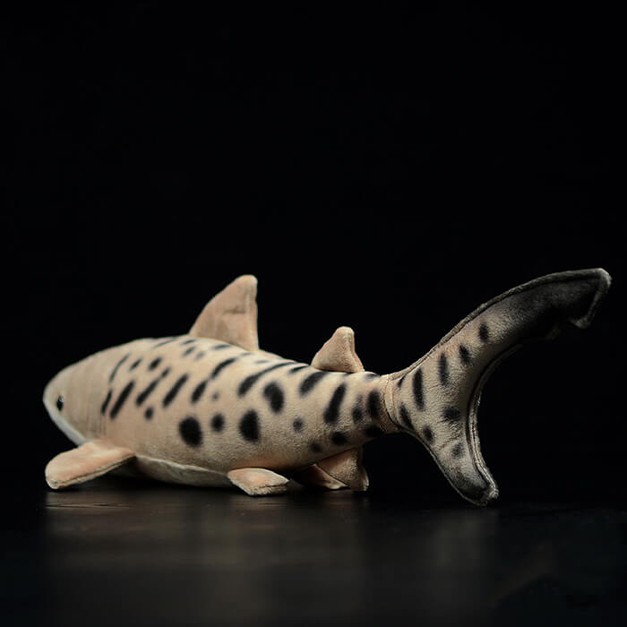Realistic Tiger Shark Stuffed Animal Plush Toy