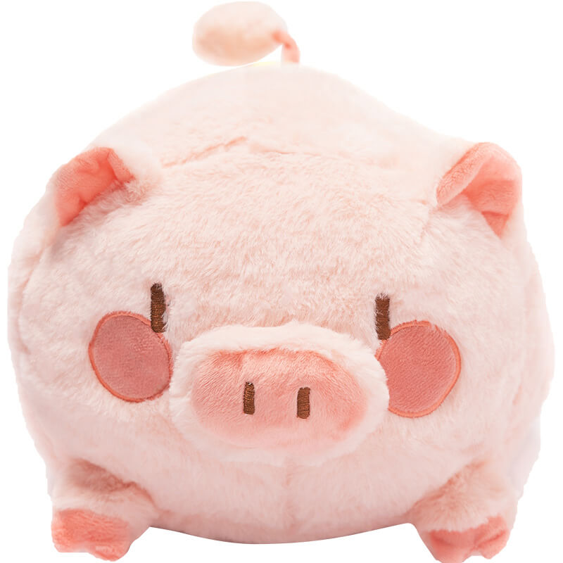 Soft Chubby Pig Plush Hugging Pillow Stuffed Animal Doll Toy